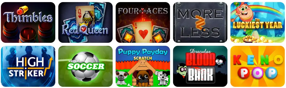 Jeux en ligne ALLSTARZ CASINO