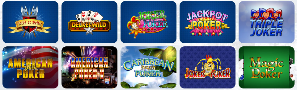 Video Poker ALLSTARZ CASINO