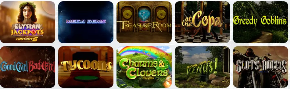 Les Jackpots au ALLSTARZ CASINO